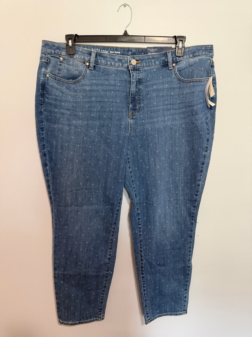 Talbots Flawless Slim Ankle Jeans Size 22W